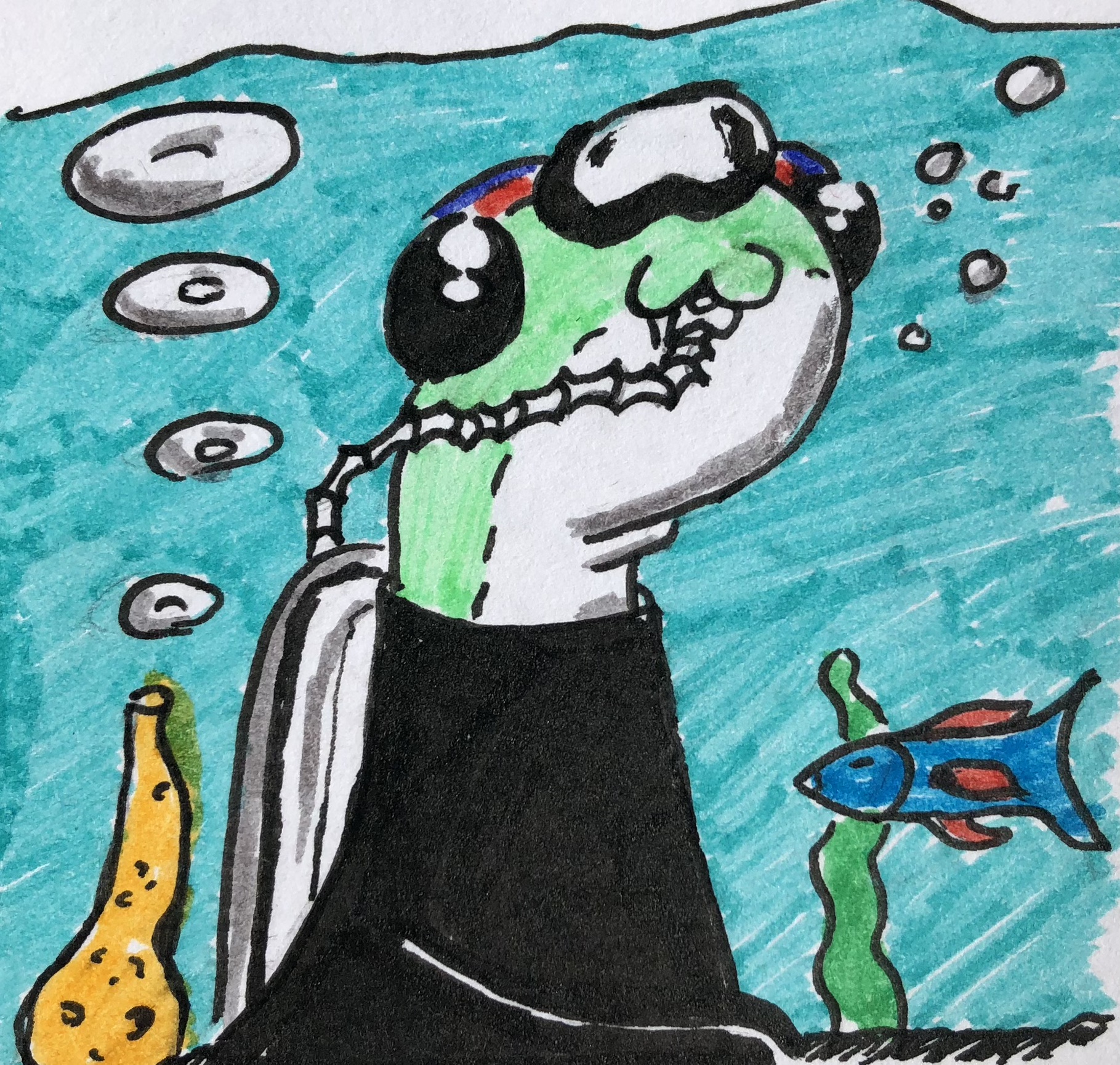Scuba Nessie