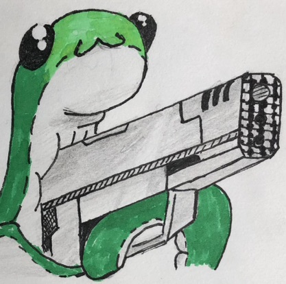 Premier dessin de Nessie