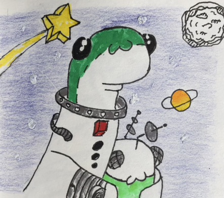 Nessie astronaute